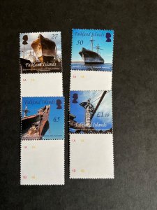 Stamps Falkland Islands Scott #1007-10 never hinged