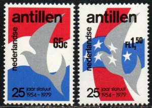 Netherlands Antilles Sc #444-445 MNH