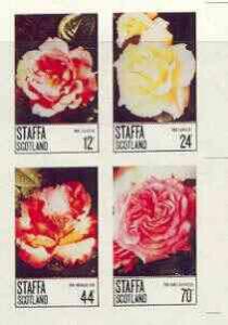 Staffa 1979 Roses #1 (Tea Lettuce, Gloria Dei etc) imperf...