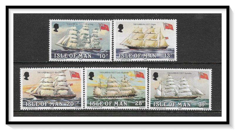 Isle of Man #254-258 Links With Falkland MNH