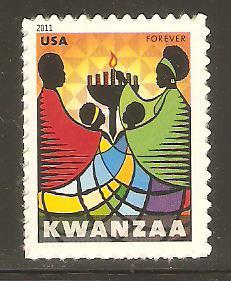 #4584 Kwanzaa Single Mint NH