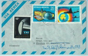 96872  - ARGENTINA - POSTAL HISTORY - Airmail COVER to GERMANY  1970's airplanes