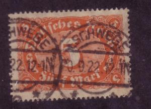 Germany Sc. # 188 Used  