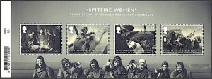 Great Britain 2022 MNH Stamps Souvenir Sheet Women of World War II Unsung Heroes