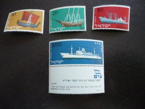 Stamps - Israel - Scott# 138-141 - Mint Never Hinged Set of 4 Stamps