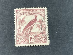 NEW GUINEA # 32-USED---LIGHT CANCEL-----1932-34