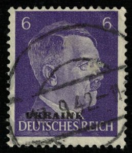 Reich, 6 Pf, overprint Ukraine (T-6233)