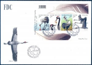 Finland 1997 Birds Mi. Bl. 17 FDC