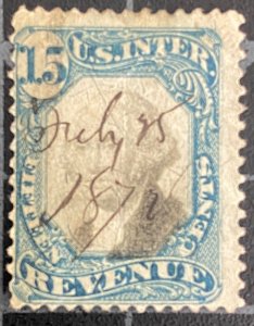 US Stamps-SC# R110 - Revenue  - Used  - CV $100.00