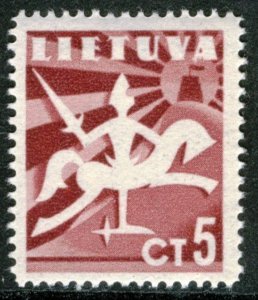 LITHUANIA #317 , UNUSED MINT HINGED - 1940 - LITH002