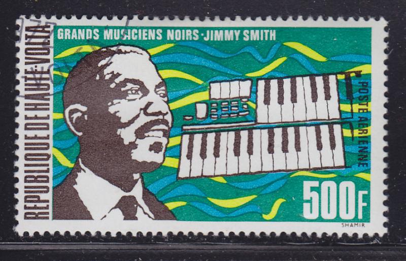 Burkina Faso C104 Jimmy Smith & Keyboard 1972