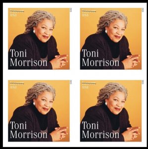 US Toni Morrison NDC/Imperf Block of 4 stamps. Pre-Order Ships 14 Mar 2023
