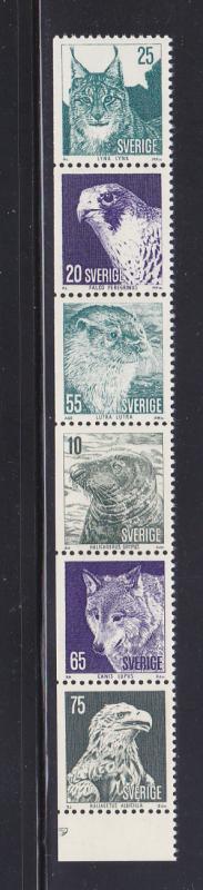 Sweden 1015-1020 Set MNH Animals