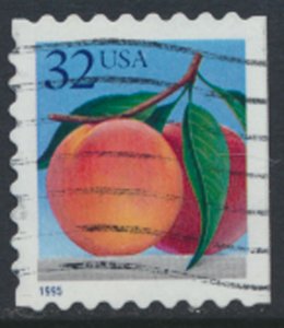 USA  SC# 2493 Used  perf 8½  Peach   1995  see scan