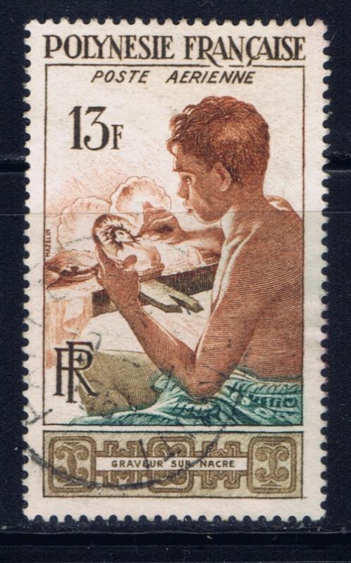 French Polynesia C24 Used 1958 issue 