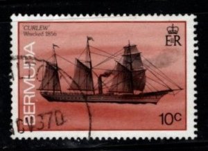 Bermuda - #485 Shipwrecks - Curlew - Used