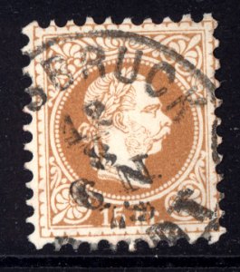 Austria 1877  Scott #38 used