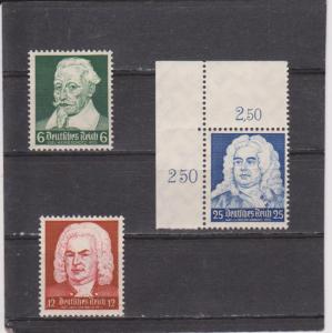 Germany 456-458 MNH