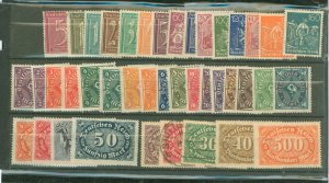 Germany #156-196 Used Single (Complete Set)