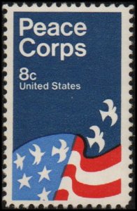 United States 1447 - Mint-NH - 8c Peace Corps (1972)