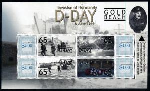 [78487] Antigua & Barbuda 2009 World War II D-Day Invasion Normandy Sheet MNH