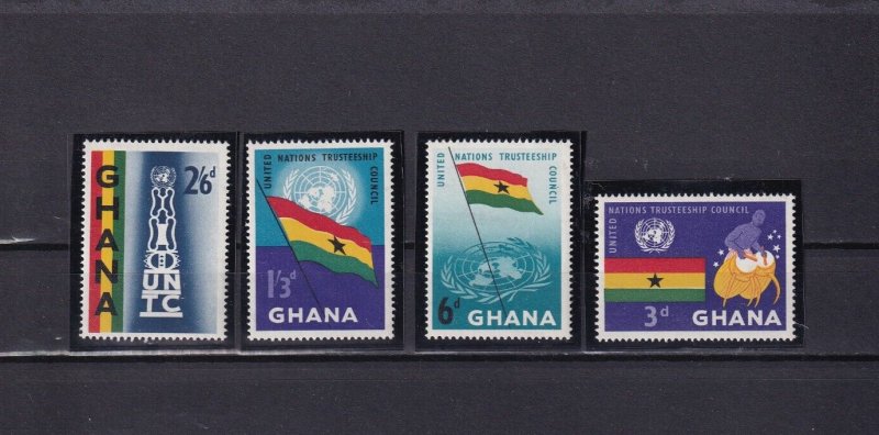 SA12b Ghana 1959 United Nations Trusteeship Council mint stamps