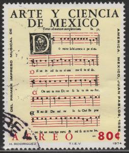 MEXICO C440, Art & Science (Series 4) Musicians. USED. F-VF. (1310)