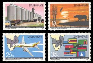 Zimbabwe 1986 Scott #525-528 Mint Never Hinged