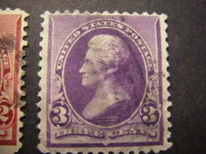 Scott 219-229, 1890-3 Regular issue Beauties, USED Complete set, CV $260+