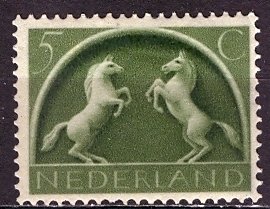 Netherlands; 1943-44: Sc. # 251: MH Single Stamp