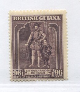 British Guiana KGV 1934 96 cents mint o.g. hinged