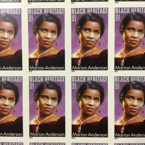 3896    Marion Anderson Singer    MNH  37¢ sheet of 20    Issued in 2005