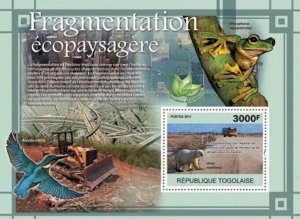 Togo - Animals -  Stamp S/S  20H-163
