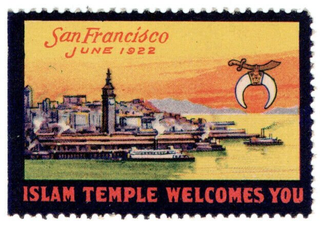 (I.B) US Cinderella : Islam Temple Welcomes You (San Francisco 1922)