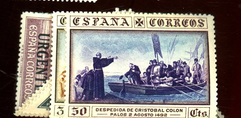 SPAIN 418-30 E8 MINT FVF OG HR Cat $23