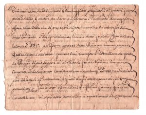 GB HISTORIC MERCHANT LETTER Cover London FRANCHES* 1699/1700 Livorno Italy MAX95