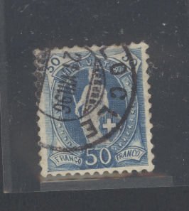 Switzerland #86a  Single