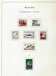 AUSTRALIA +AAT Used on 6 Pages  (Apx 60+Items) (RK449