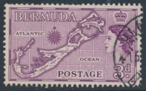 Bermuda  SG 140a SC# 149 Used Die II Sandys  see details and scans