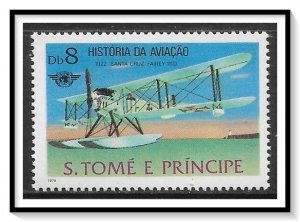 St Thomas #532 History Of Aviation MNH