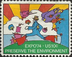 # 1527 USED EXPO 74' WORLD'S FAIR