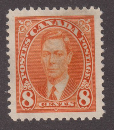 Canada 236 King George VI, Mufti 8¢ 1937