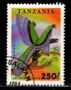 Tanzania - #1221 prehistoric Animals - CTO