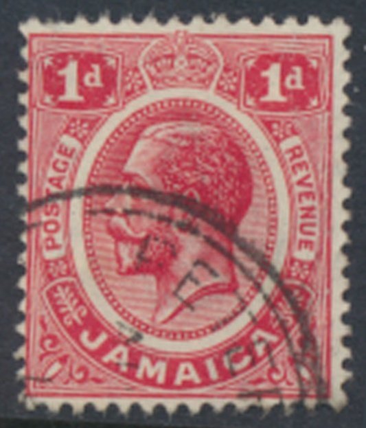 Jamaica  SG 58  SC# 61a  Used Carmine   see details & scans