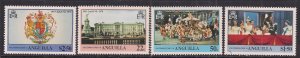 Anguilla 1978 QE2 Set 25th Anniv Coronation UMM SG 320 - 323  ( K111 ) 