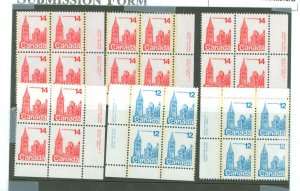 Canada #714-715  Plate Block