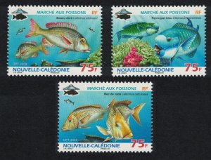 New Caledonia Fish 3v 2009 MNH SG#1461-1463 MI#1489-1491