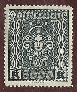 Austria  Scott # 297 - MH