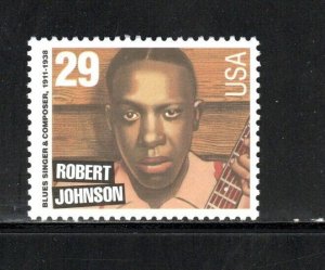 2857 * ROBERT JOHNSON *   U.S. 29c Postage Stamp MNH