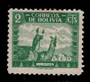 Bolivia Scott 251 MH* Llama stamp